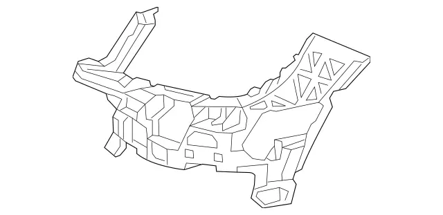 2048854165 - Detachable Parts: Basic Carrier, Bumper for Mercedes-Benz: C250, C300, C350 Image image