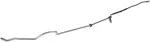 724134 - : Transmission Oil Cooler Pressure Line for Dorman Image