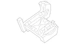 996890000 - Steering: Knee Bolster for Mercedes-Benz Image