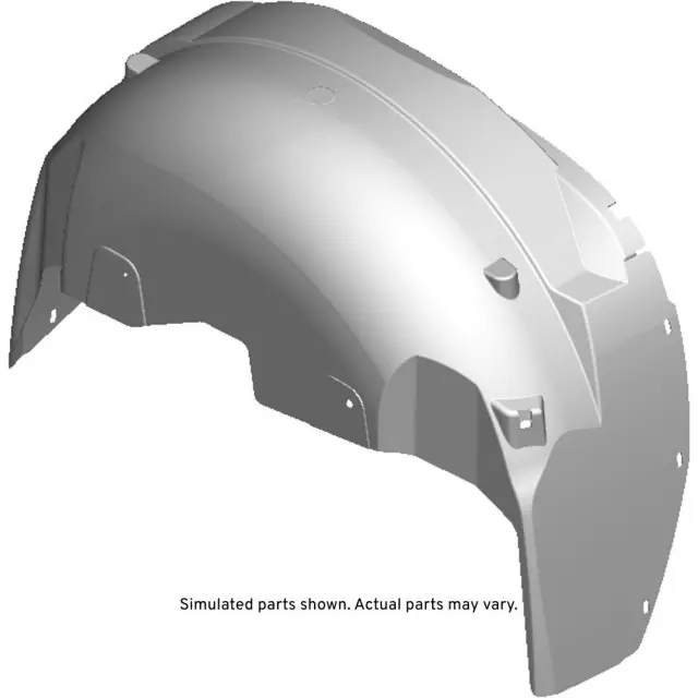 15938662 - Body: Wheelhouse Liner for Cadillac: Escalade | Chevrolet: Tahoe | GMC: Yukon Image