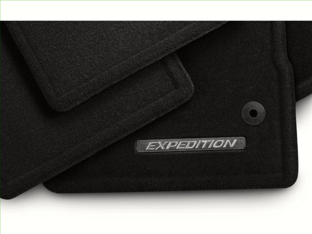 JL1Z7813300FA - : Floor Mats - Carpeted - Black - 4-Piece Set for Ford: Expedition Image