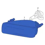 7L2Z15200AA - Electrical: Fog Lamp for Ford: Explorer Image