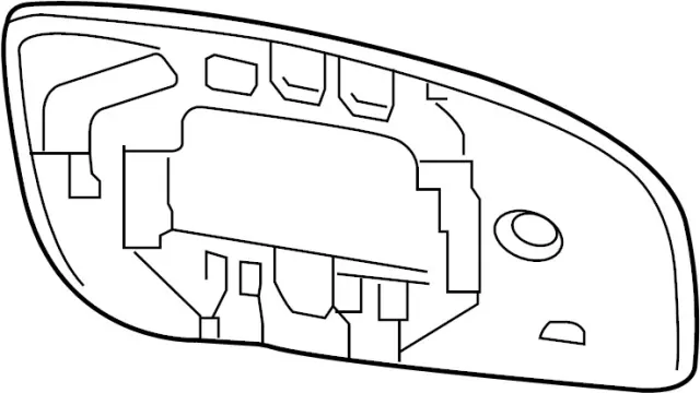 96365EH100 - : Mirror Glass for INFINITI: M35, M45 Image