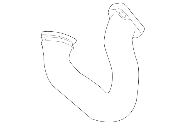 642140340864 - : Exhaust Gas Re-circulator Pipe                    for Mercedes-Benz: E 350, GL 350, ML 350, S 63 AMG&amp;reg; Image