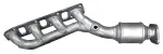 43254 - : Direct Fit Manifold Converter Left Side (Non C.A.R.B. Compliant) for AB Catalytic Image