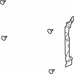 DA8Z8311E - : 2013-2019 Ford Flex - Side Air Baffle for Ford: Flex Image