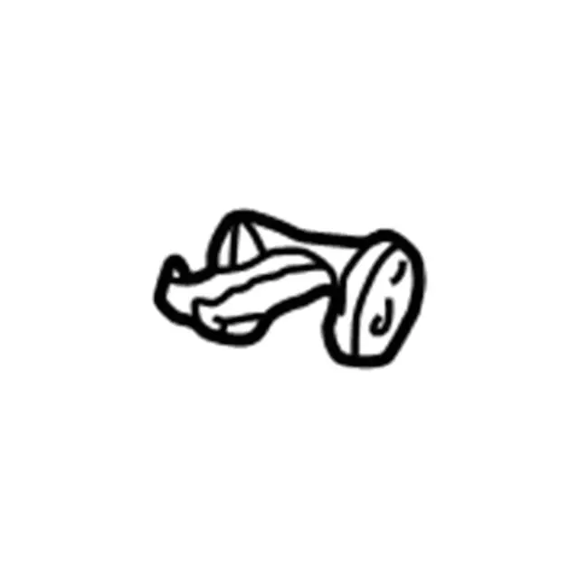 6C3Z5A246BA - Exhaust: Heat Shield Bracket for Ford: Excursion, F-250 Super Duty, F-350 Super Duty, F-450 Super Duty, F-550 Super Duty Image