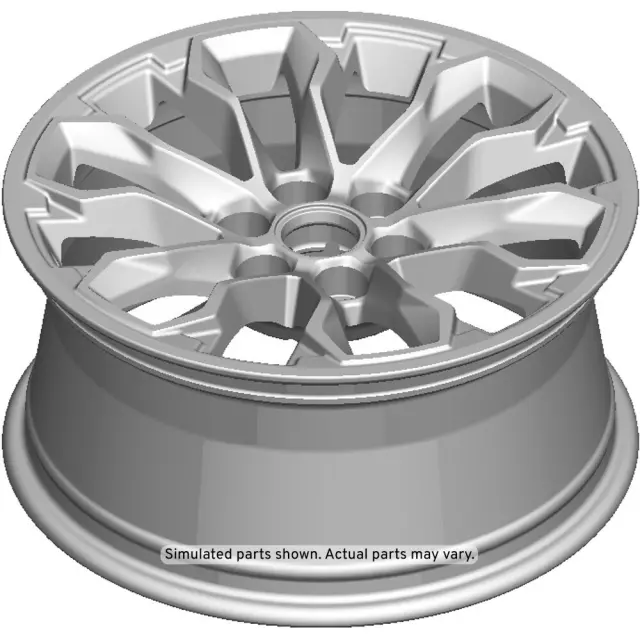 23378276 - : 17x8-Inch Aluminum Wheel for Chevrolet: Colorado | GMC: Canyon Image
