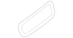 22268079022A17 - Body: Rear Molding for Mercedes-Benz Image
