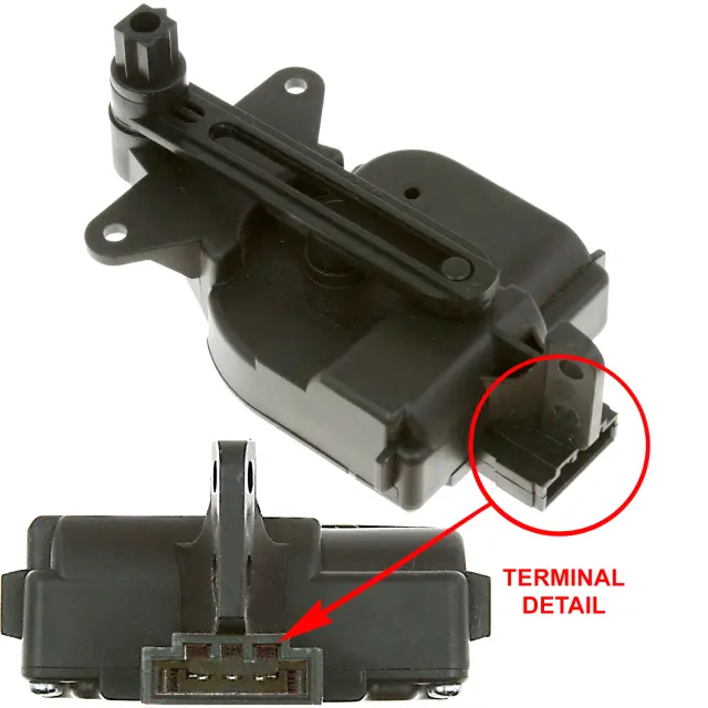 1712282 - Air Conditioning &amp; Heat: HVAC Recirculation Door Actuator for GLOBAL PARTS DISTRIBUTORS Image