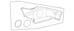 19069003419H42 - Body: Side Trim Panel for Mercedes-Benz Image