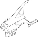 G8101EJ7MB - Body: Quarter Panel Assembly for INFINITI: M35, M45 Image