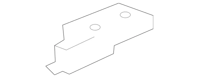 2306820871 - Exhaust System: Shielding for Mercedes-Benz: SL500, SL55 AMG, SL550, SL600, SL63 AMG, SL65 AMG Image image
