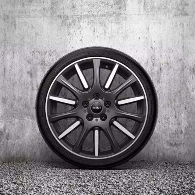 36112420416 - Wheels: 18 Inch Style 596 Orbit Grey Summer Complete for Mini Image