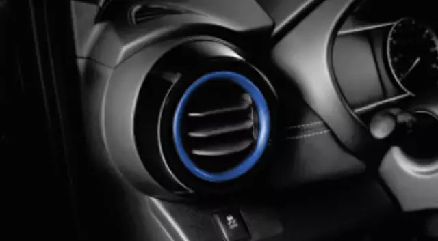 T99G35RL3C - Interior: Interior Trim, Air Vent Rings, Blue for Nissan: Kicks Image