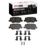 1551167901 - : DFC 5000 Advanced Pads - Ceramic and Hardware Kit for DYNAMIC FRICTION Image