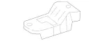 24691930009051 - Body: Bracket for Mercedes-Benz Image