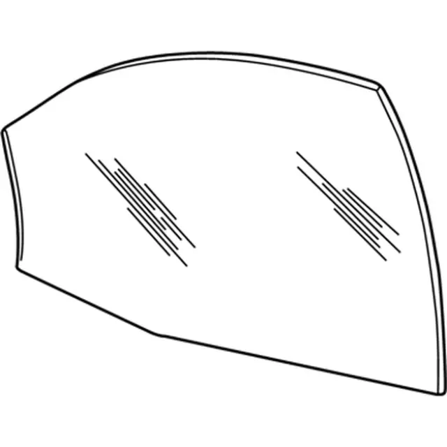 F6DZ5421410AC - Body: Door Glass for Ford: Taurus | Mercury: Sable Image