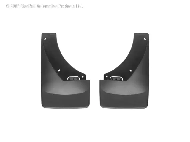 120015 - Accessories: Black MudFlap No-Drill DigitalFit® for WeatherTech Image