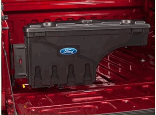 OEM NEW Ford 2017-2018 Super Duty Right Side Bed Pivot Storage Box VHC3Z17N004B - Ford (VHC3Z-17N004-B)