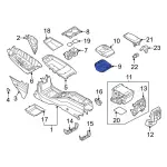 LJ8Z5804567AA - Body: Switch Housing for Ford: Mustang Mach-E Image
