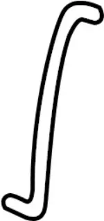 8466250J00 - Body: Bellcrank Rod for INFINITI: G20 Image image