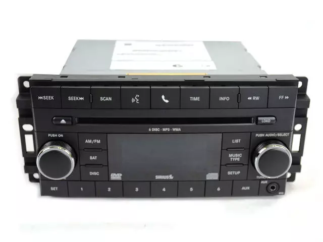AM/FM/6 DVD/Sdars Radio - Mopar (5064949AC)