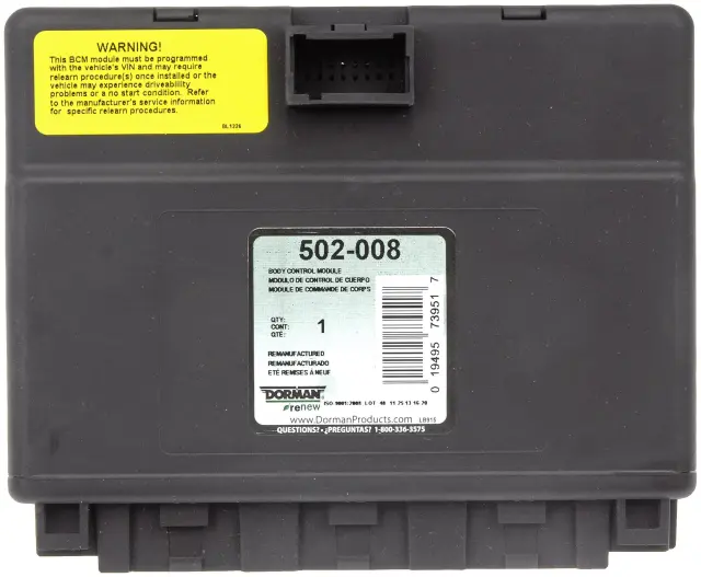 502008 - Computers, Chips &amp; Cruise Control Parts: Remanufactured Body Control Module for Dorman Image