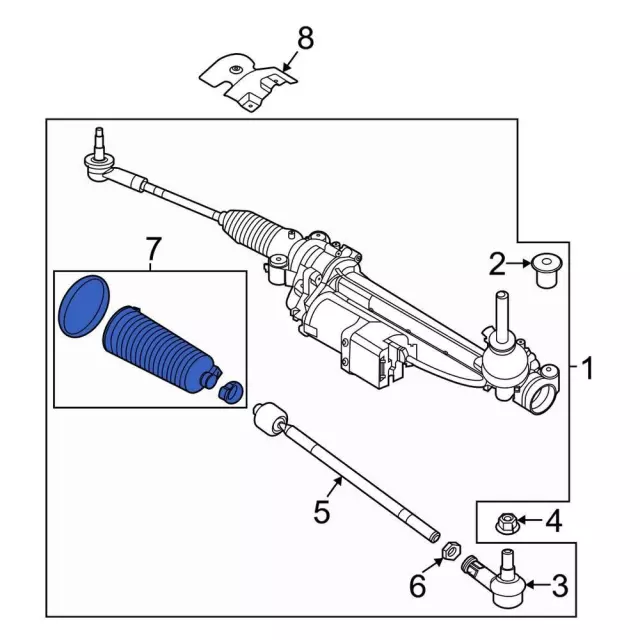 Seal Dust - Ford (KK2Z-3332-B)