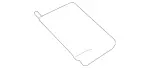 2128106610 - Trim and Lining: Sun Visor for Mercedes-Benz Image