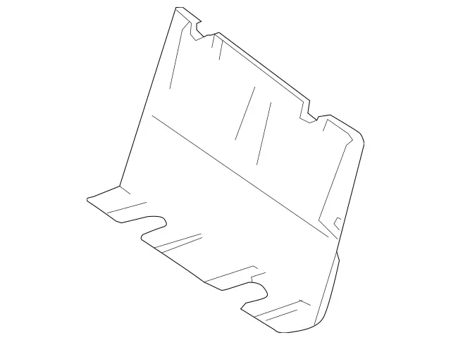 9510721 - Body: Seat Back Panel for Mercedes-Benz: Sprinter 2500, Sprinter 3500 Image image