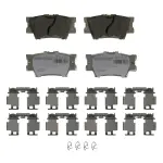 OEX1212 - : OEX Rear Disc Brake Pad Set Premium Ceramic for WAGNER BRAKE Image