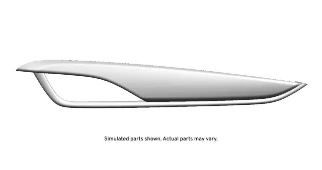 Arctos Ash Rear Passenger Side Door Trim Panel Applique - GM (84165000)