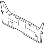 6G1Z5411318BA - Body: Trunk Trim Panel for Ford: Five Hundred, Taurus | Mercury: Montego, Sable Image