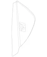 24768907009051 - Body: End Cap for Mercedes-Benz Image