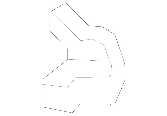 2137821300 - Sliding Sunroof: Sliding Shoe for Mercedes-Benz: 180b, E300, E350, E43 AMG, E53 AMG, E63 AMG S, EQB 250+, EQB 300, EQB 350, GLA250, GLA35 AMG, GLA45 AMG Image image