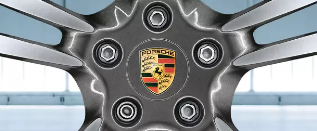 Wheel Cap Cover - 21-Inch 911 Turbo - Porsche (000-044-607-05)