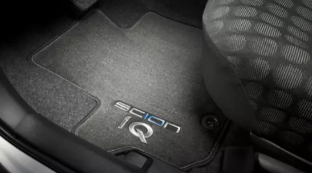 PT2067414020 - Interior: Carpet Floor Mats - Black - With Logo for Scion: iQ Image