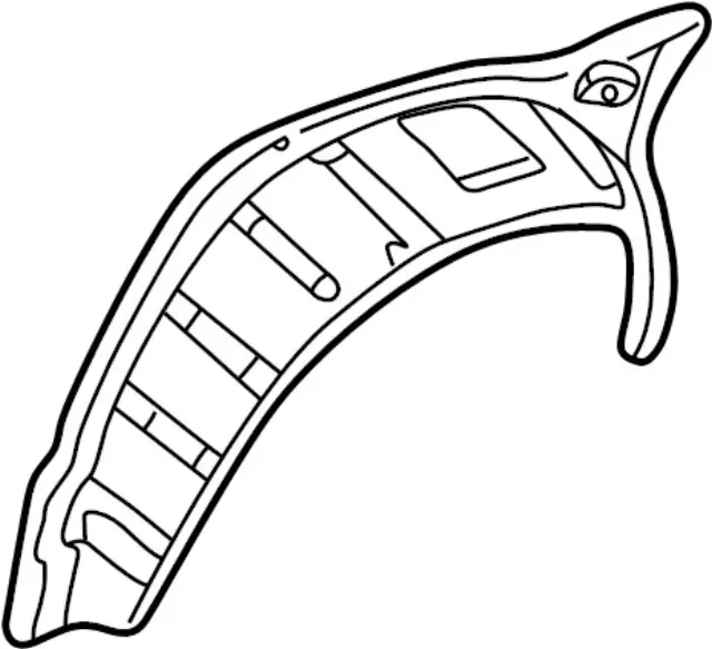 76713AR000 - Body: Outer Wheelhouse for Infiniti Image
