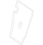 21292302629D93 - Body: Lining for Mercedes-Benz Image