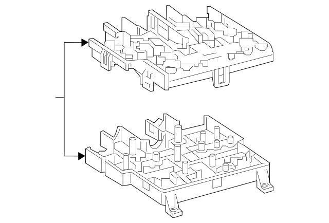 9075407560 - : Fuse Box for Mercedes-Benz: Sprinter 1500, Sprinter 2500, Sprinter 3500, Sprinter 3500XD, Sprinter 4500 Image