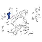 M2DZ16145A - Body: Front Reinforced for Ford: Bronco Image