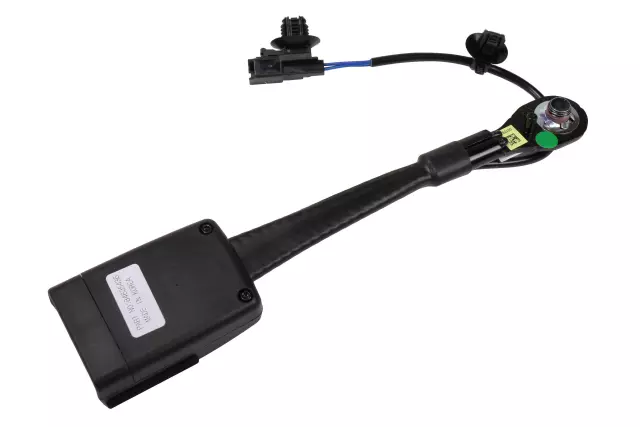 Black Front Passenger Side Seat Belt Buckle - GM (84635436)