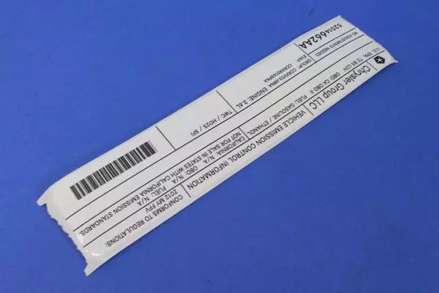 Veci Label Label - Mopar (52014662AA)