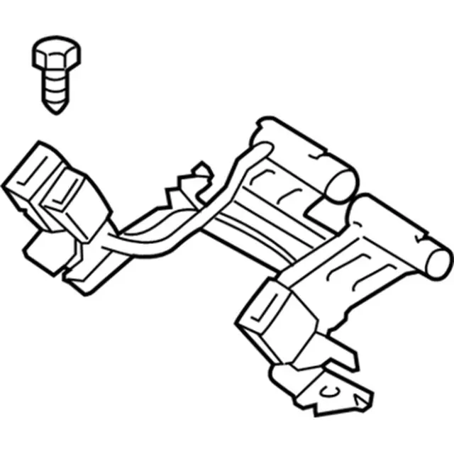 HG9Z5460044AD - Electrical: Buckle for Ford: Fusion, Police Responder Hybrid, SSV Plug-In Hybrid | Lincoln: MKZ Image