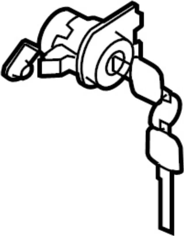 8060060U86 - : Cylinder &amp; Keys for INFINITI: Q45 Image