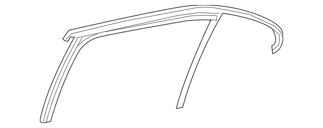 177735380064 - : Window Guide Rail for Mercedes-Benz Image