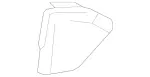 21981003307G44 - Body: Ashtray for Mercedes-Benz Image