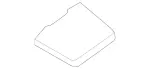 2178100429 - Panelling: Cap, Tray for Mercedes-Benz Image