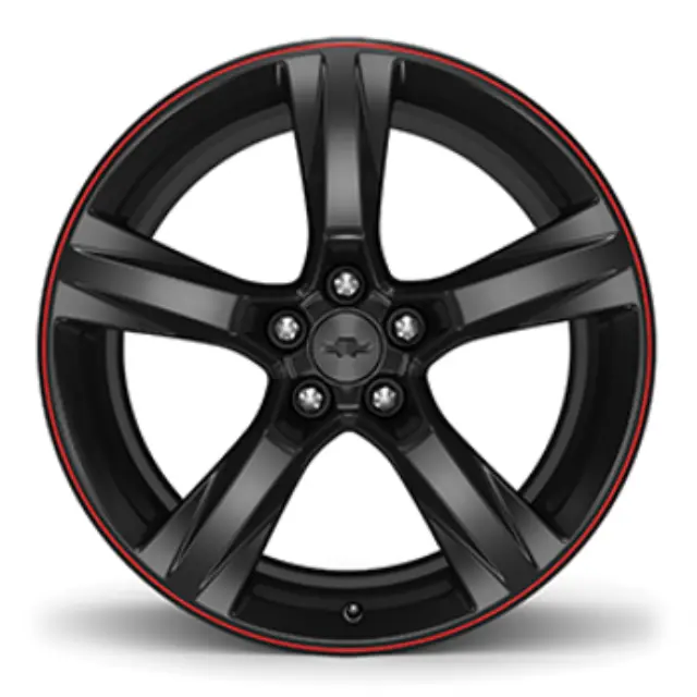 23333839 - Suspension: 20x8.5-Inch Aluminum 5-Spoke Rear Wheel for GM Image